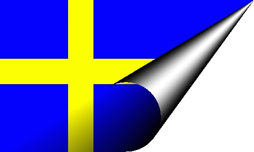 Schwedische Flagge